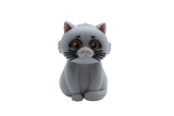 Chat 3D version 3 - Perle en silicone