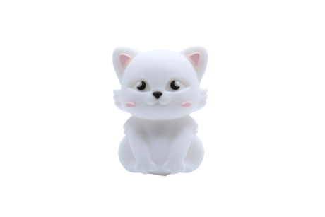 Chat 3D version 2 - Perle en silicone