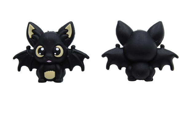 Chauve souris 3D - Perle en silicone