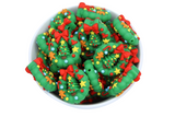 Couronne avec sapin 3D - Perle en silicone