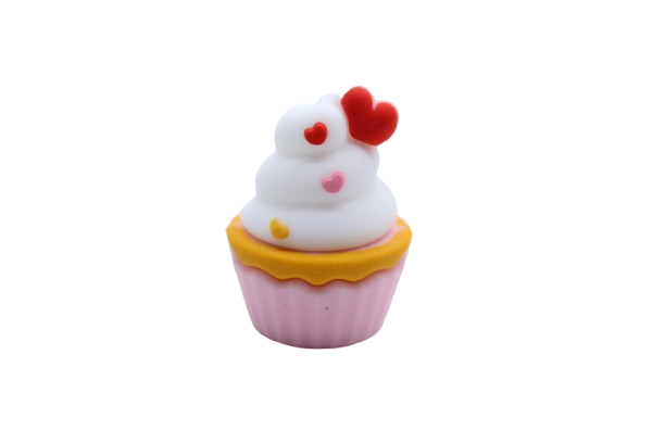 Cupcake 3D - Perle en silicone