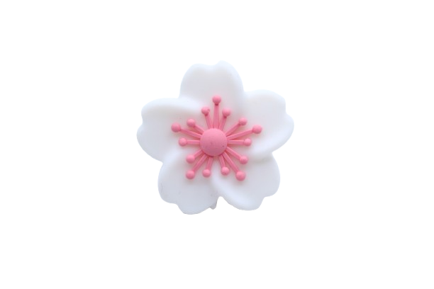 Fleur de cerisier - Perle en silicone
