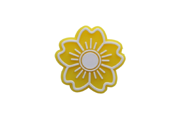 Fleur - Perle en silicone