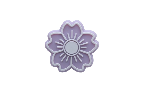 Fleur - Perle en silicone