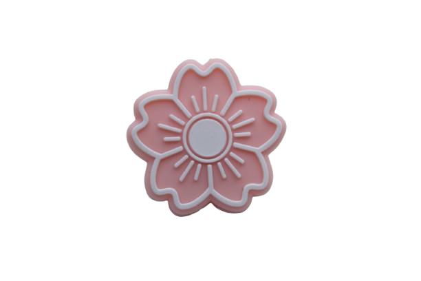 Fleur - Perle en silicone