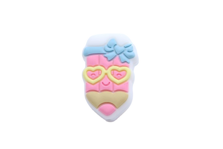 Fourniture scolaire - Perle en silicone