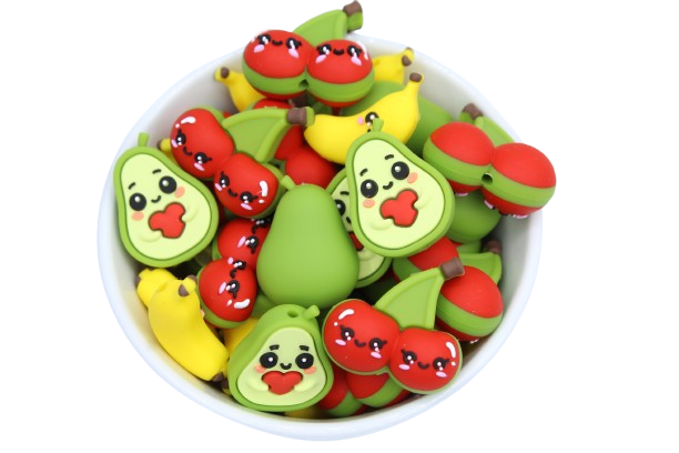 Fruit 3D - Perle en silicone