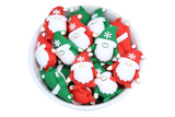 Gnome de Noël 3D - Perle en silicone