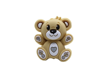 Ourson 3D - Perle en silicone