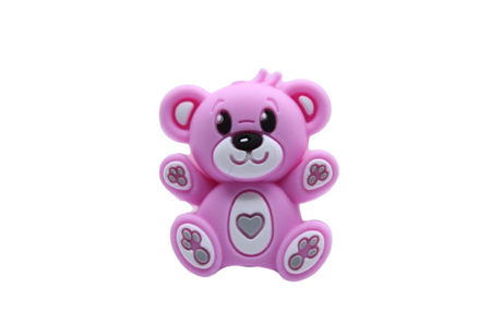 Ourson 3D - Perle en silicone