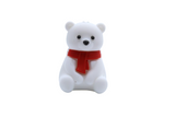 Ours avec écharpe 3D - Perle en silicone
