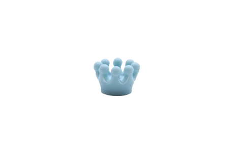 Mini couronne 3D - Perle en silicone