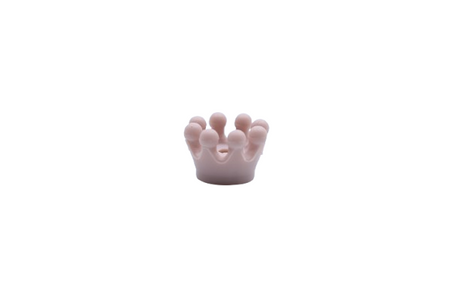 Mini couronne 3D - Perle en silicone