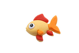 Poisson 3D - Perle en silicone