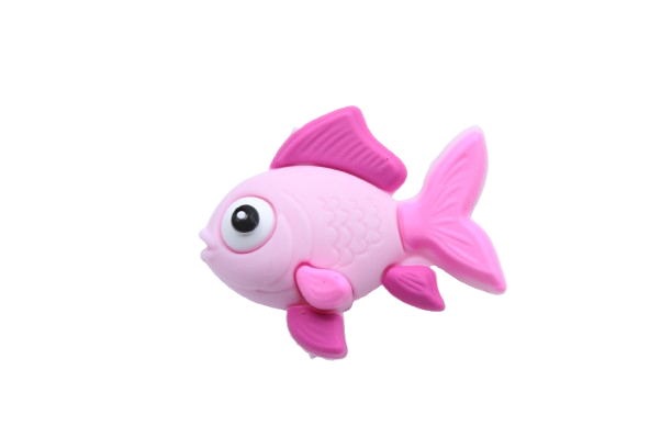 Poisson 3D - Perle en silicone