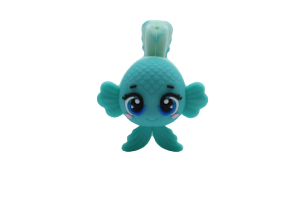 Poisson 3D version 2 - Perle en silicone