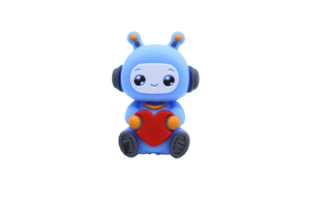 Robot 3D - Perle en silicone