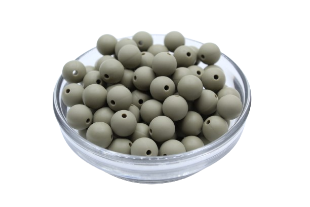 Nouvelle couleur: Vert ciment - Perle en silicone