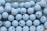 Striée - Perle en silicone