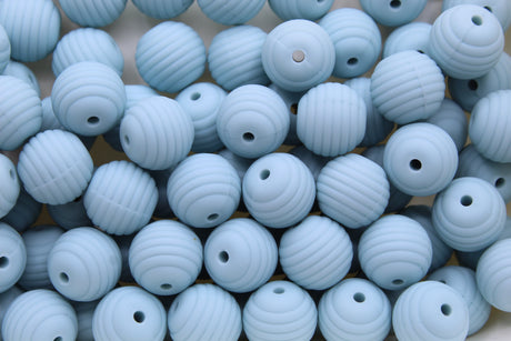 Striée - Perle en silicone