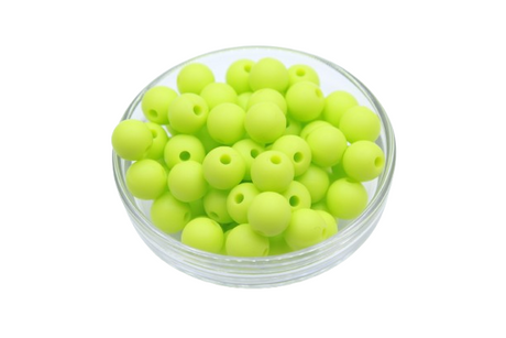 Perle ronde Ø9mm - lot de 10 - Perle en silicone