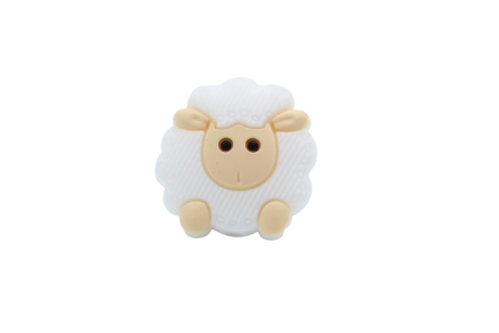 Mouton - Perle en silicone