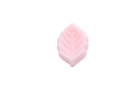 Petite feuille - Perle en silicone