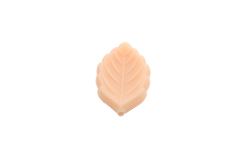 Petite feuille - Perle en silicone