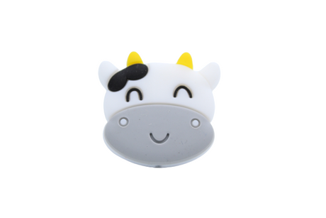 Vache (tête) - Perle en silicone
