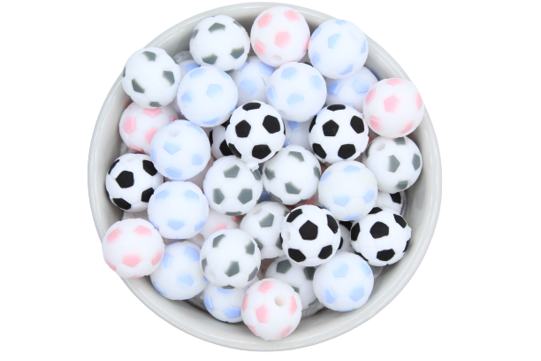 Ballon de foot - Perle en silicone