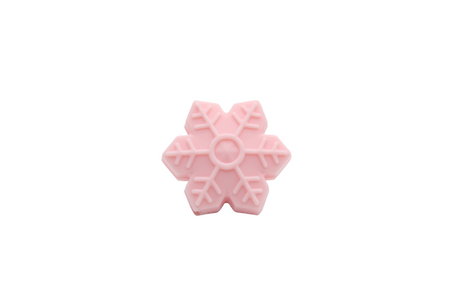 Petit flocon - Perle en silicone