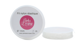 Fil élastique nylon transparent - Ø 1mm