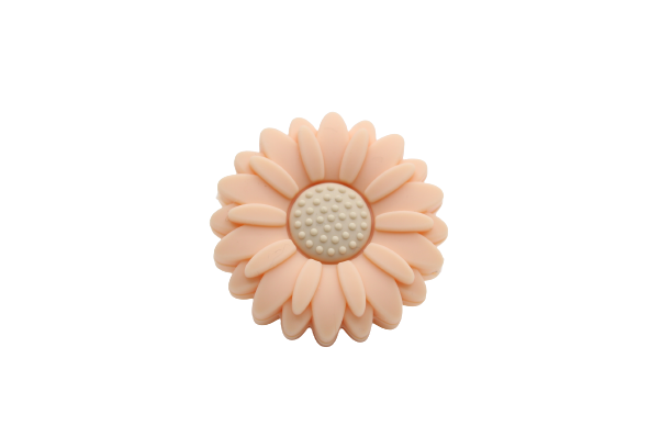 Marguerite grande - Perle en silicone