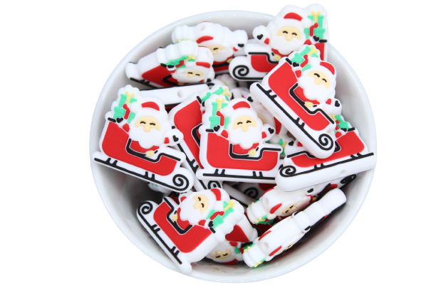 Traineau avec père noël