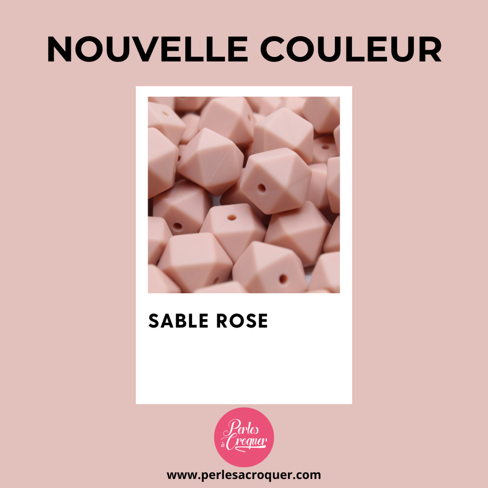Nouvelle couleur: SABLE ROSE